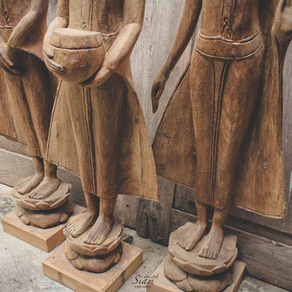 carved wooden statues for sale