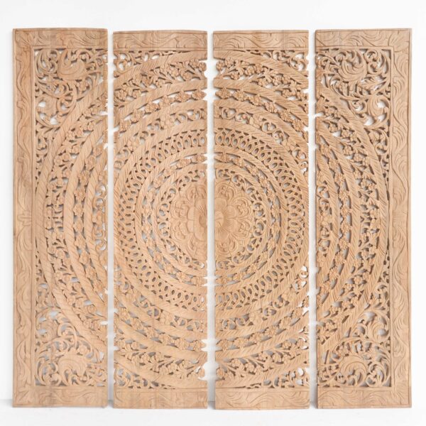 Buy Wood Carving Wall Panel With Moroccan Design Online