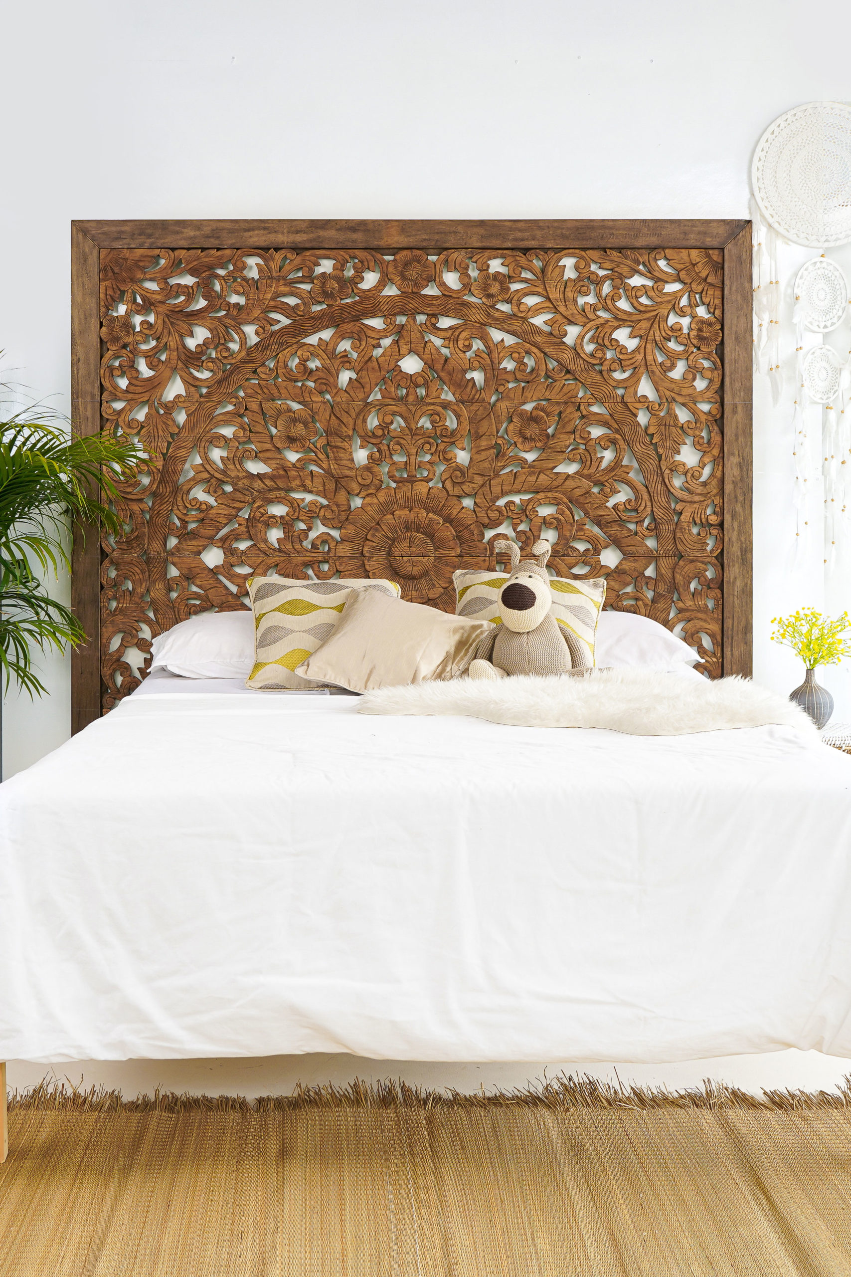 Featured image of post King Size Wooden Bed Frame With Headboard