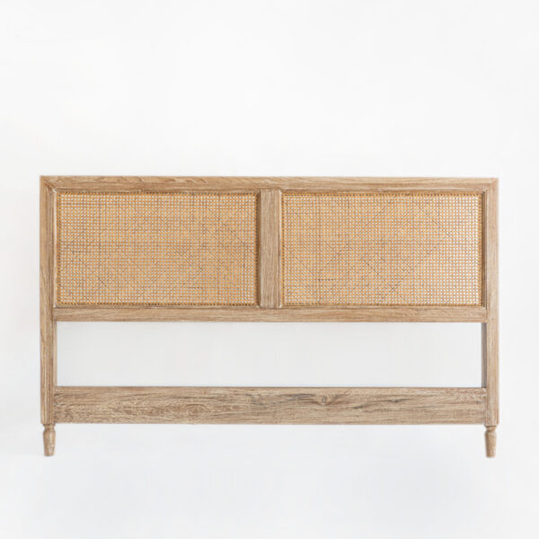 Rattan king headboard