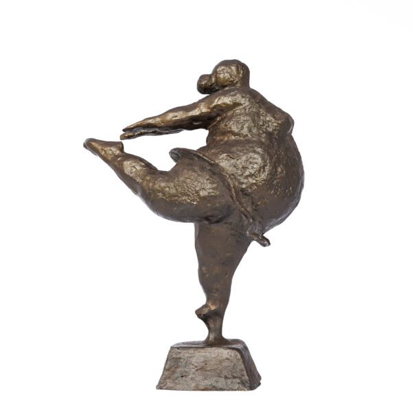 Hand cast bronze set of figurine